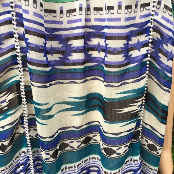 XHILARATION SOUTHWEST DRESS SIZE S/P - Picture 6 of 11